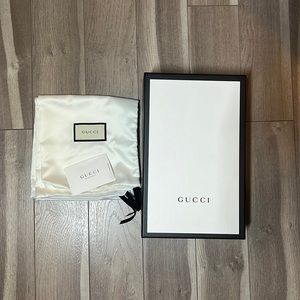 Gucci Shoe Box w/ dustbags